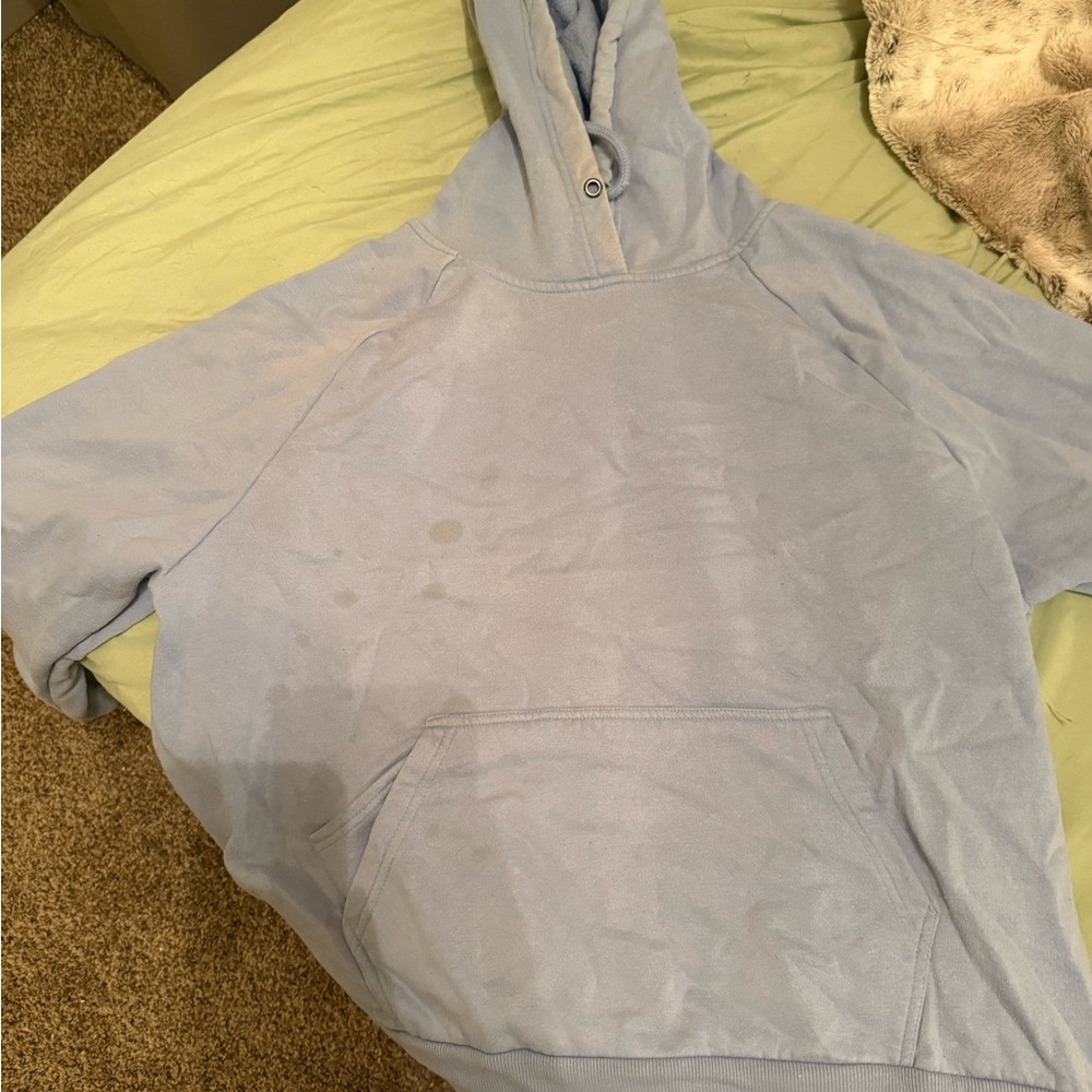 Gorgeous Light Purple Hoodie with minor stains